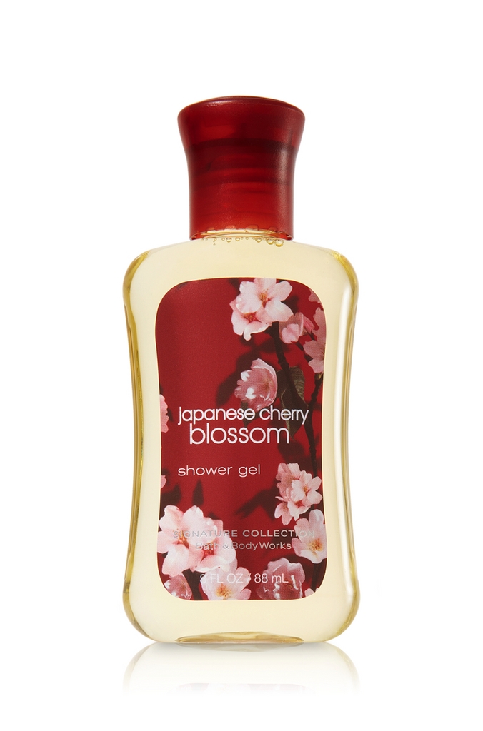 Bath & Body Works Japanese Cherry Blossom Signature Collection Travel-Size Shower Gel