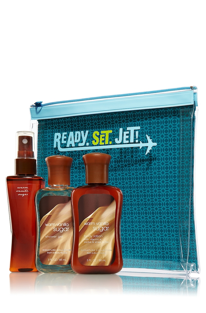 Bath & Body Works Warm Vanilla Sugar® Signature Collection Travel Set