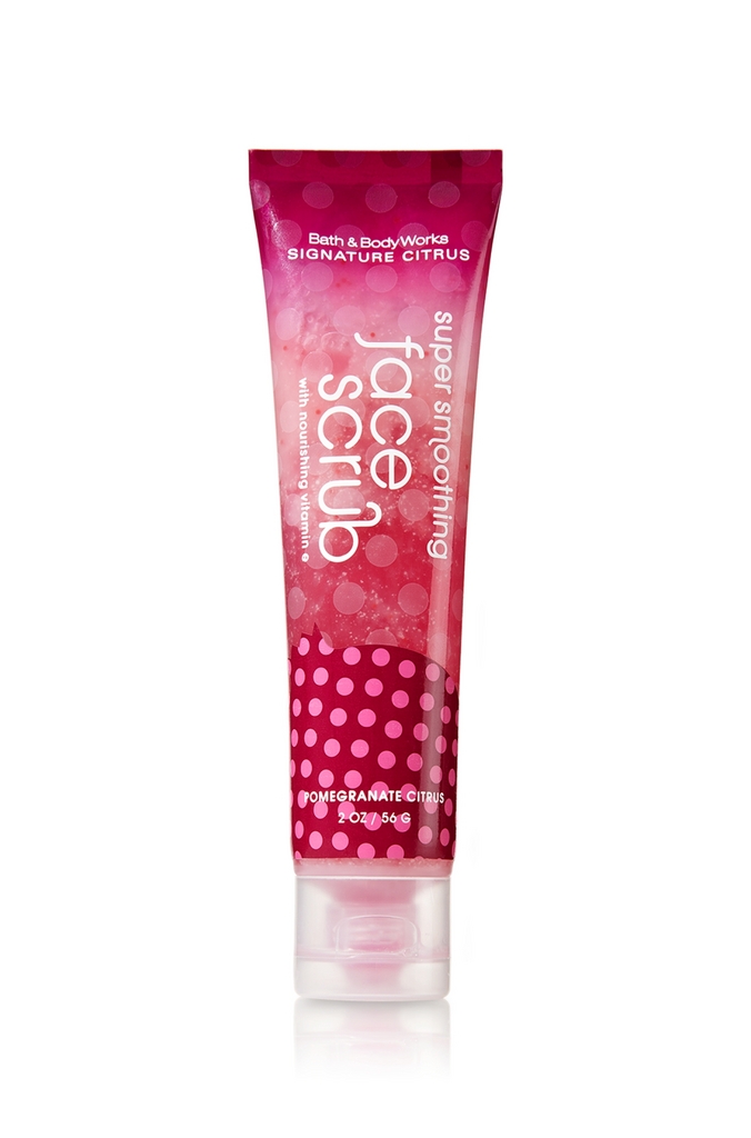 Bath & Body Works Pomegranate Citrus Signature Collection Super Smoothing Face Scrub