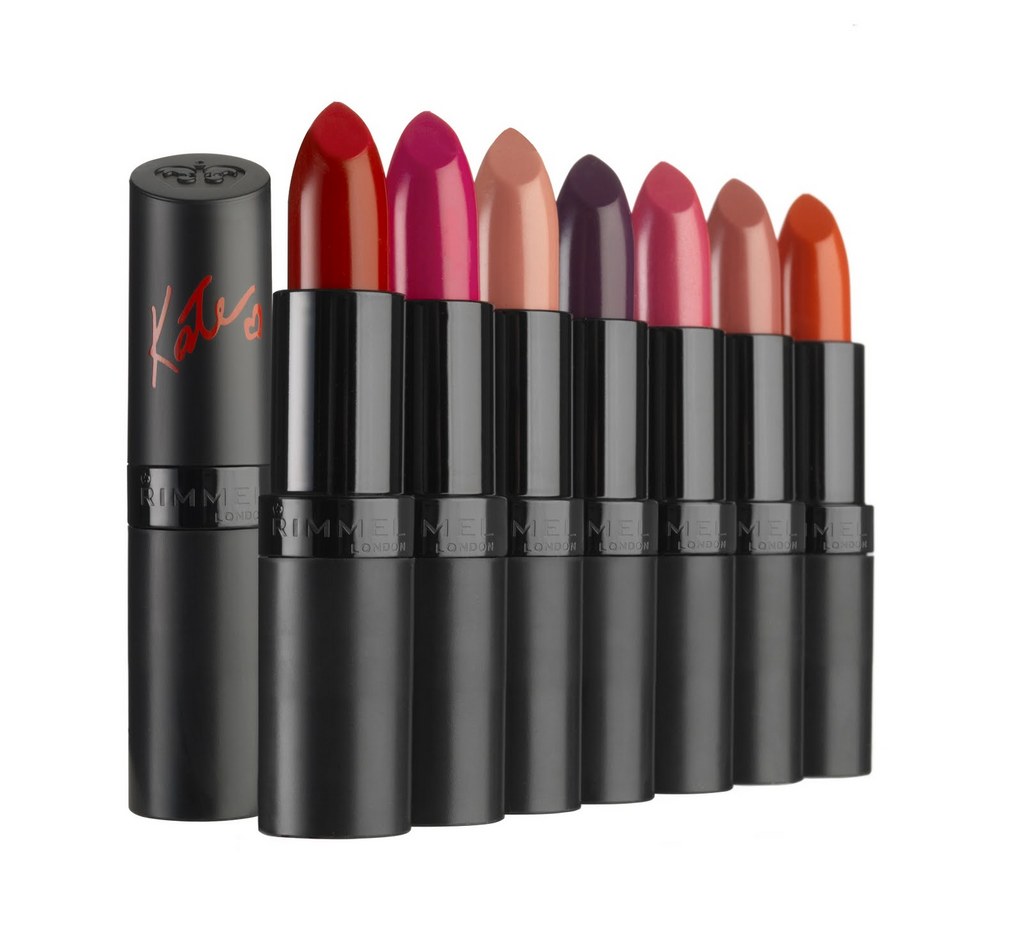 Rimmel Kate Moss Lasting Finish Lipstick Collection