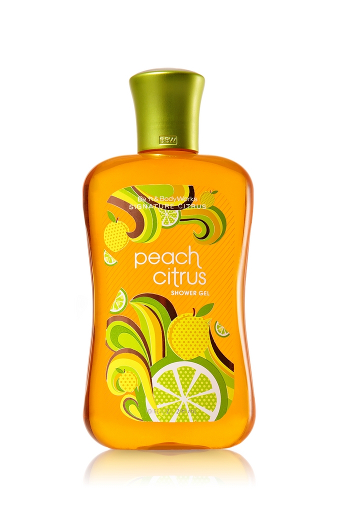 Bath & Body Works Peach Citrus Signature Collection Shower Gel