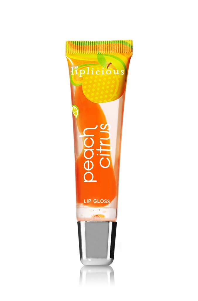 Bath & Body Works Peach Citrus Liplicious for Signature Collection Lip Gloss