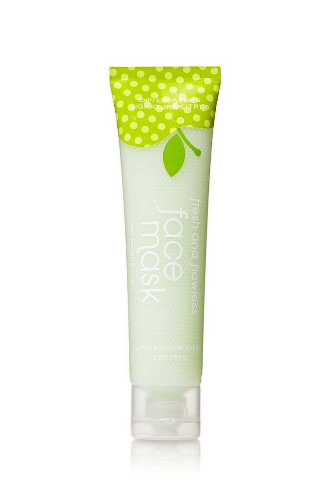 Bath & Body Works Apple Blossom Citrus Signature Collection Fresh & Flawless Face Mask