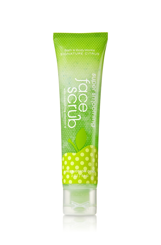 Bath & Body Works Apple Blossom Citrus Signature Collection Super Smoothing Face Scrub