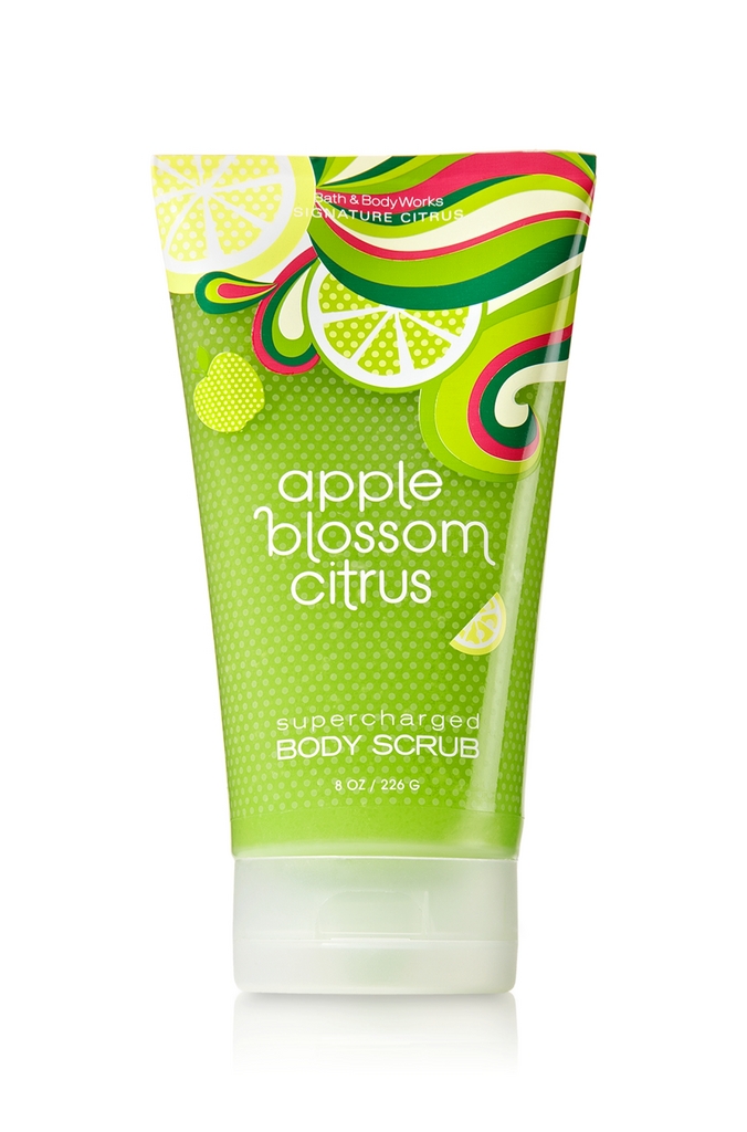 Bath & Body Works Apple Blossom Citrus Signature Collection Supercharged Body Scrub