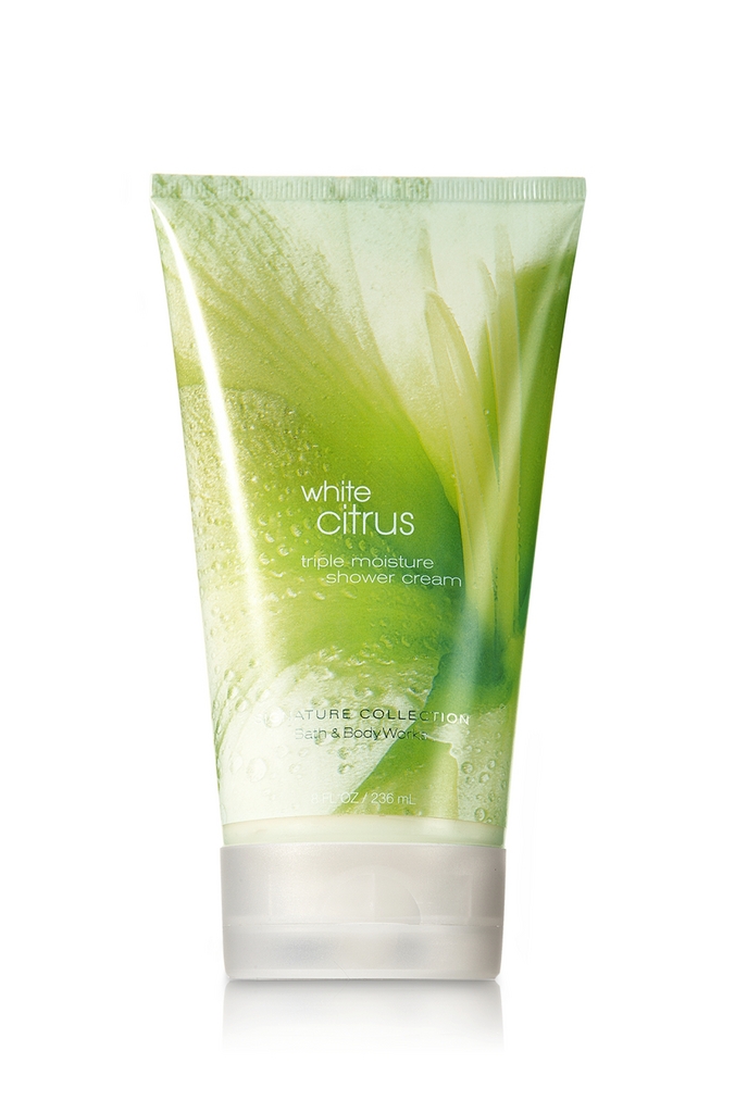 Bath & Body Works White Citrus Signature Collection Triple Moisture Shower Cream