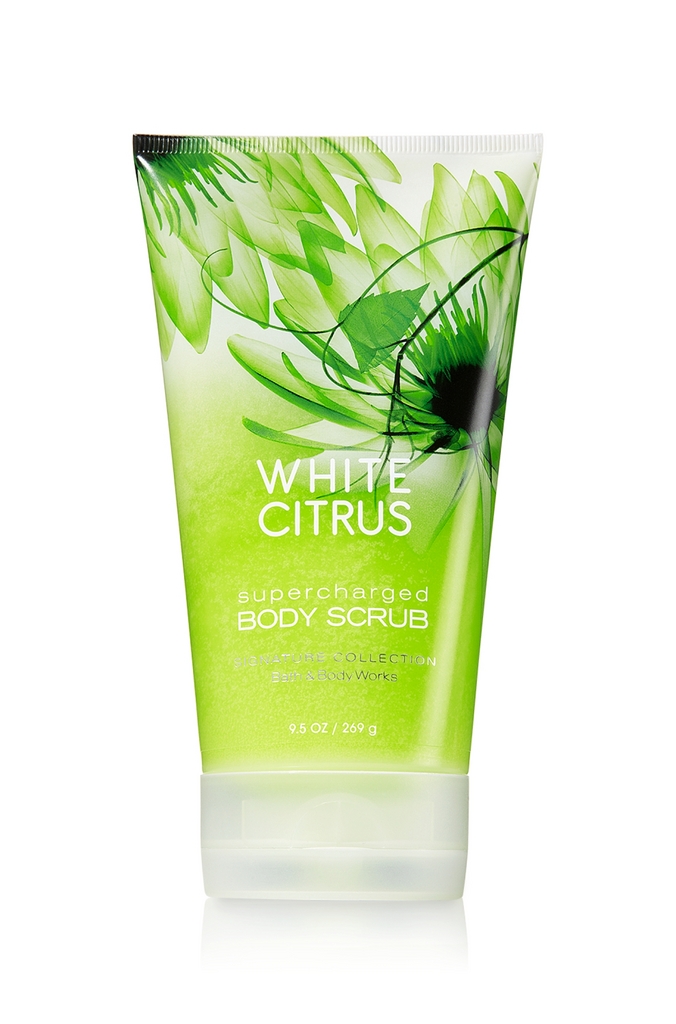 Bath & Body Works White Citrus Signature Collection Supercharged Body Scrub