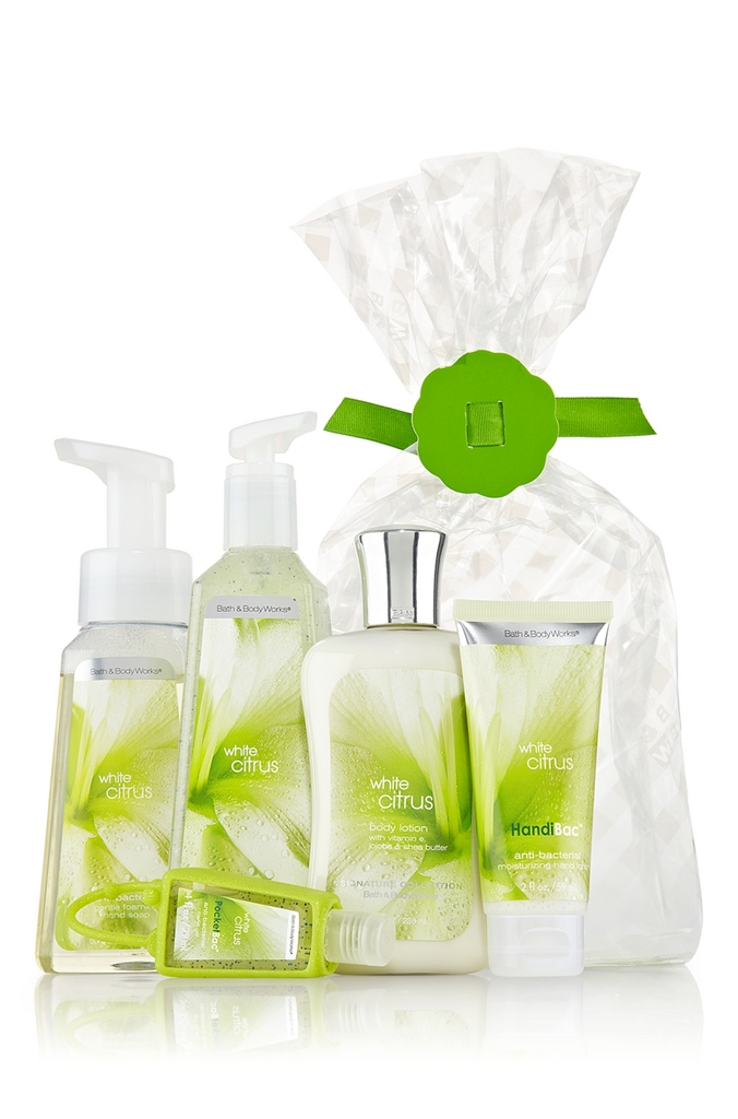 Bath & Body Works White Citrus Anti-Bacterial Anti-Bac Power Bundle
