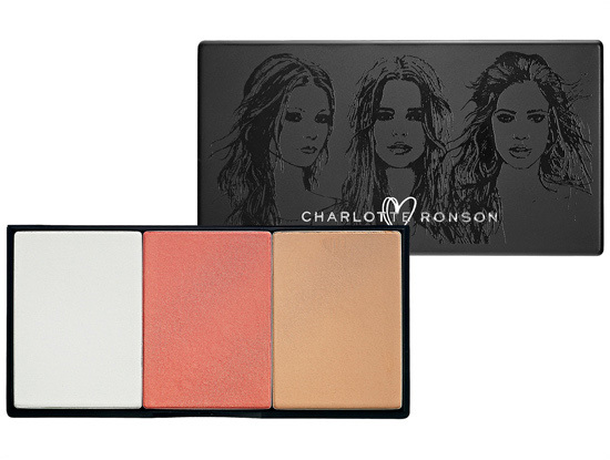 SEPHORA COLLECTION Charlotte Ronson Beauty 3x A Charm Luminizer, Blush, Bronzer
