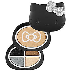 Hello Kitty Noir Shimmering Powder and Eyeshadow Palette