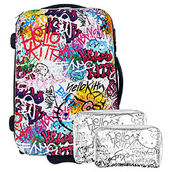 Hello Kitty HK Grafitti Suitcase