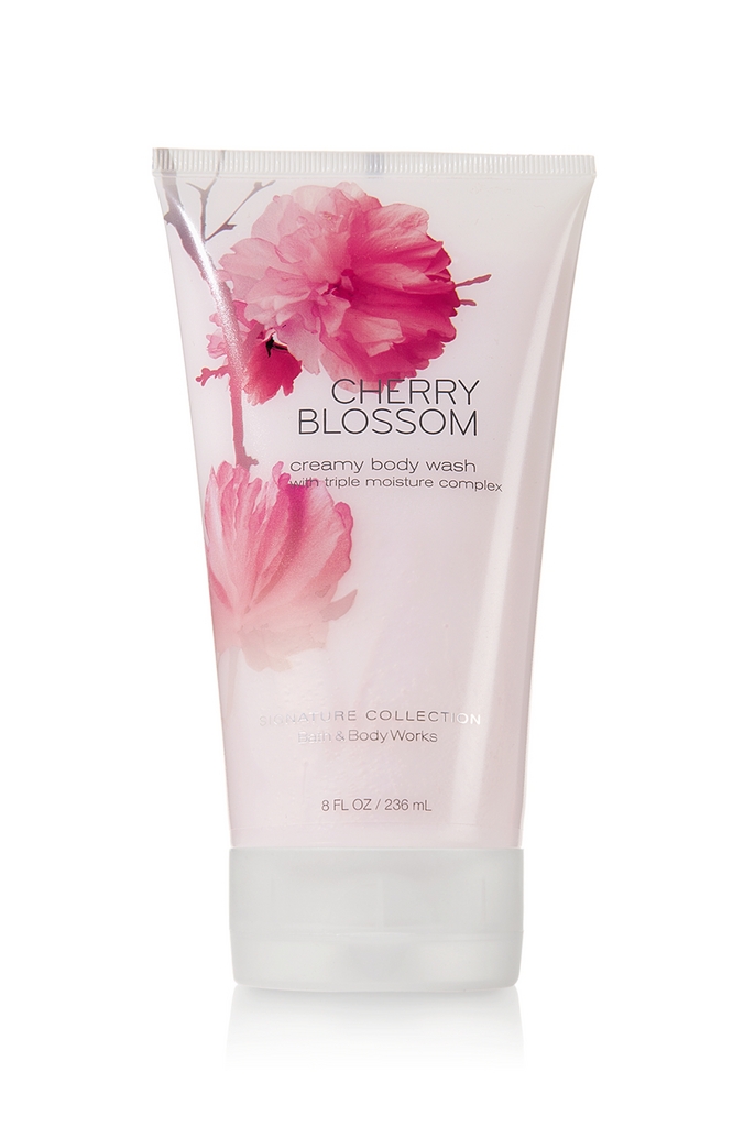 Bath & Body Works Cherry Blossom Signature Collection Creamy Body Wash