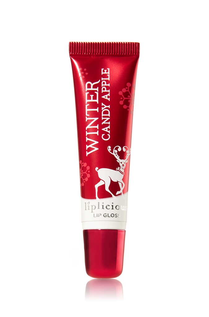Bath & Body Works Winter Candy Apple Liplicious for Signature Collection Holiday Traditions Lip Gloss