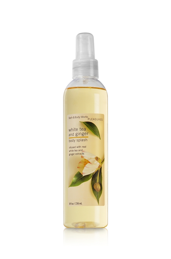 Bath & Body Works White Tea & Ginger Signature Collection CLASSICS Body Splash