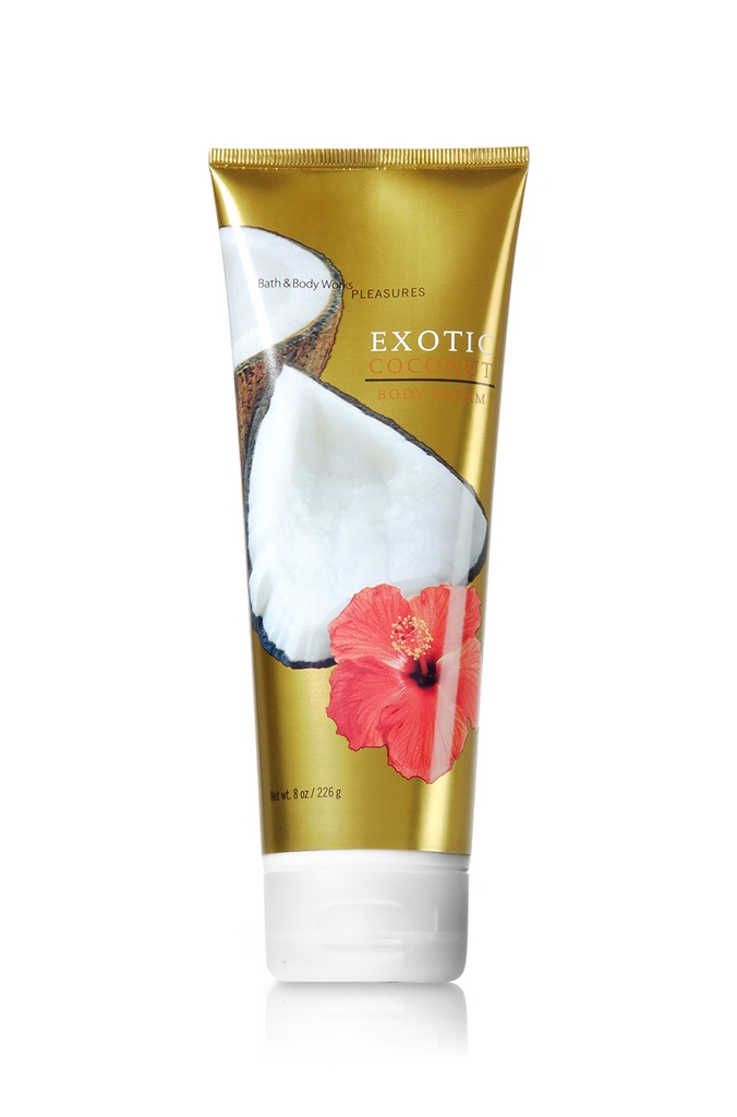 Bath & Body Works Exotic Coconut Signature Collection CLASSICS Body Cream