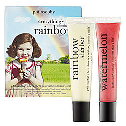 Philosophy Everything's Coming Up Rainbows Lip Shine Duo