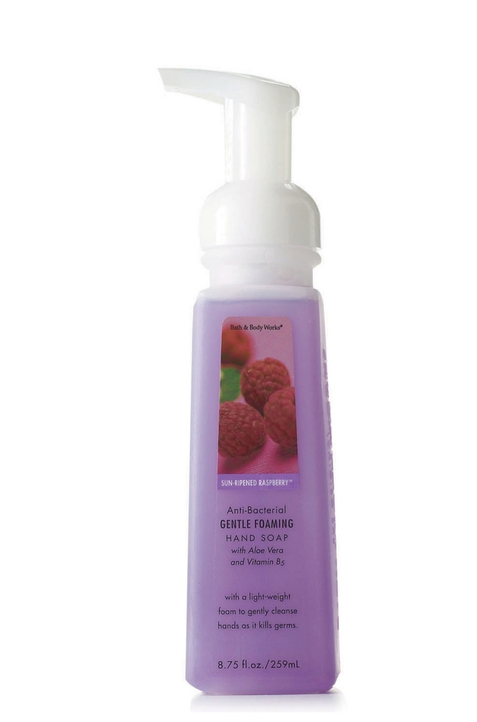 Bath & Body Works Sun-Ripened Raspberry Anti-Bacterial CLASSICS Gentle Foaming Soap