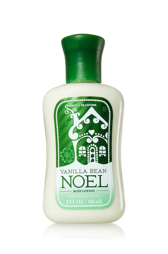 Bath & Body Works Vanilla Bean Noel Signature Collection Travel-Size Body Lotion