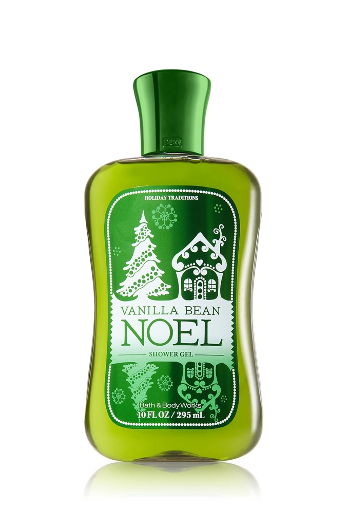 Bath & Body Works Vanilla Bean Noel Signature Collection Shower Gel ...