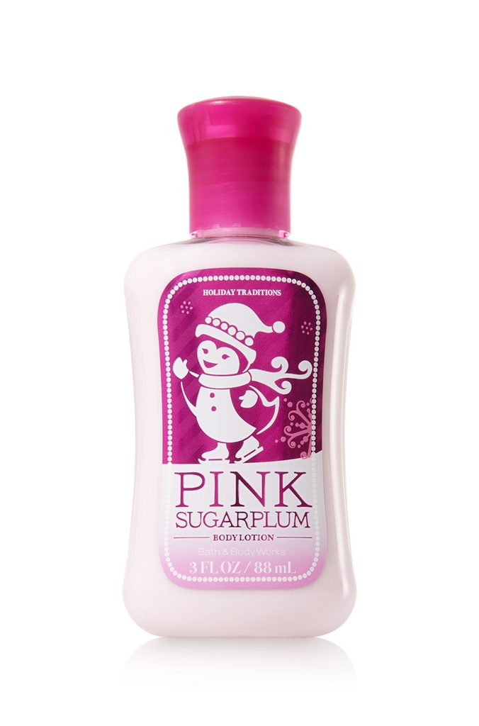Bath & Body Works Pink Sugarplum Signature Collection Travel-Size Body Lotion