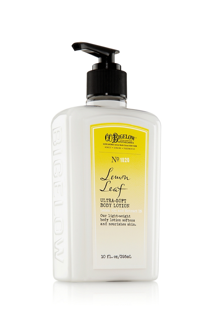 Bath & Body Works Lemon Leaf C.O. Bigelow Body Lotion