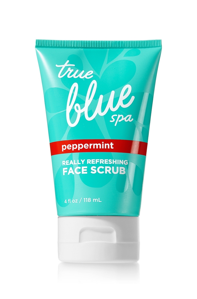 Bath & Body Works True Blue Spa Really Refreshing Face Scrub with Peppermint