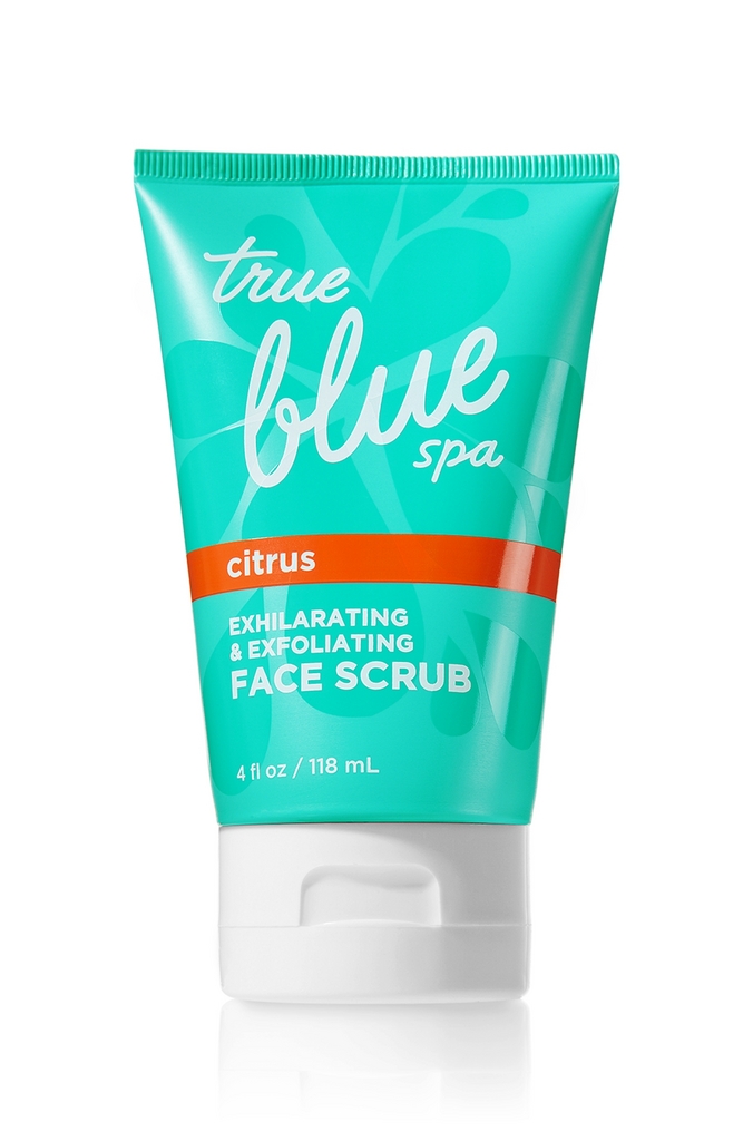 Bath & Body Works True Blue Spa Exhilarating & Exfoliating Face Scrub with Citrus
