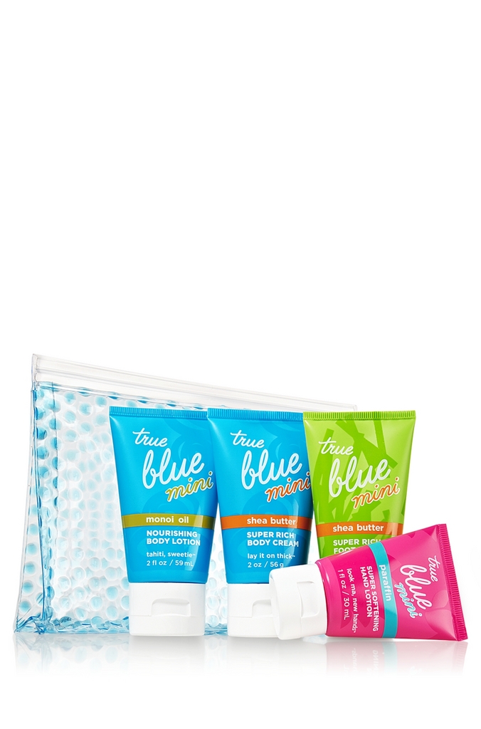 Bath & Body Works True Blue Spa On-the-Go Spa Gift Set