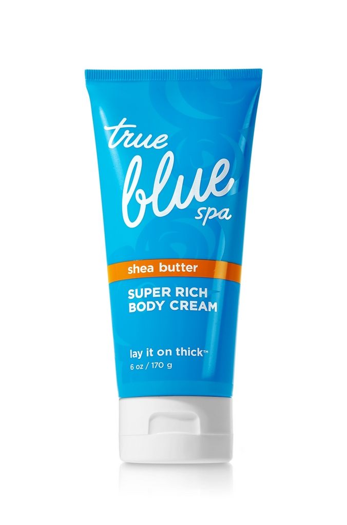 Bath & Body Works True Blue Spa Super Rich Body Cream - Lay It On Thick