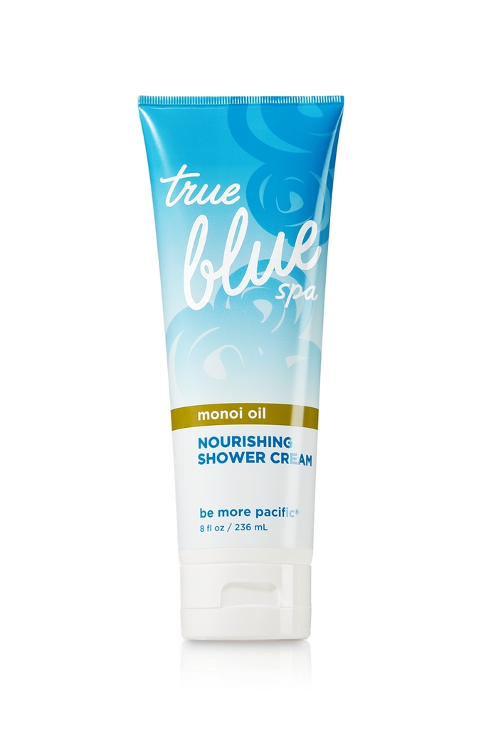 Bath & Body Works True Blue Spa Nourishing Shower Cream - Be More Pacific - ®
