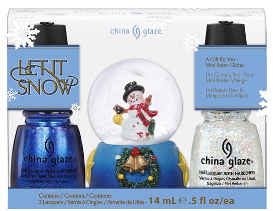 China Glaze Let It Snow Blue
