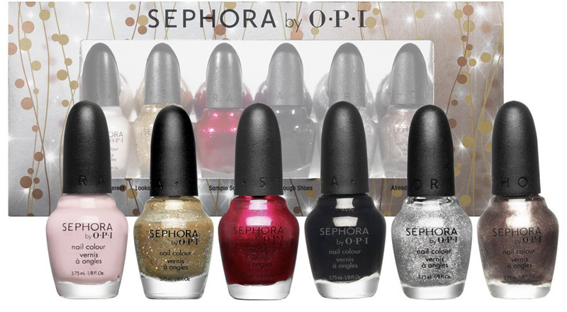 SEPHORA by OPI  Glimmer Wonderland Six Piece Mini Nail Colour Set