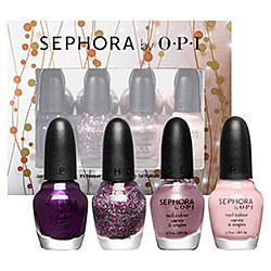 SEPHORA by OPI  Glimmer Wonderland Four Piece Mini Nail Colour Set