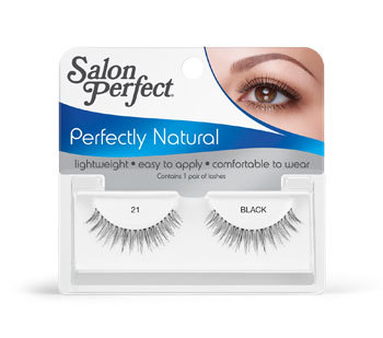 Salon Perfect 21 Black Strip Lashes