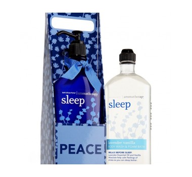 Bath & Body Works Sleep - Lavender Vanilla Aromatherapy Sleep Better Gift Set