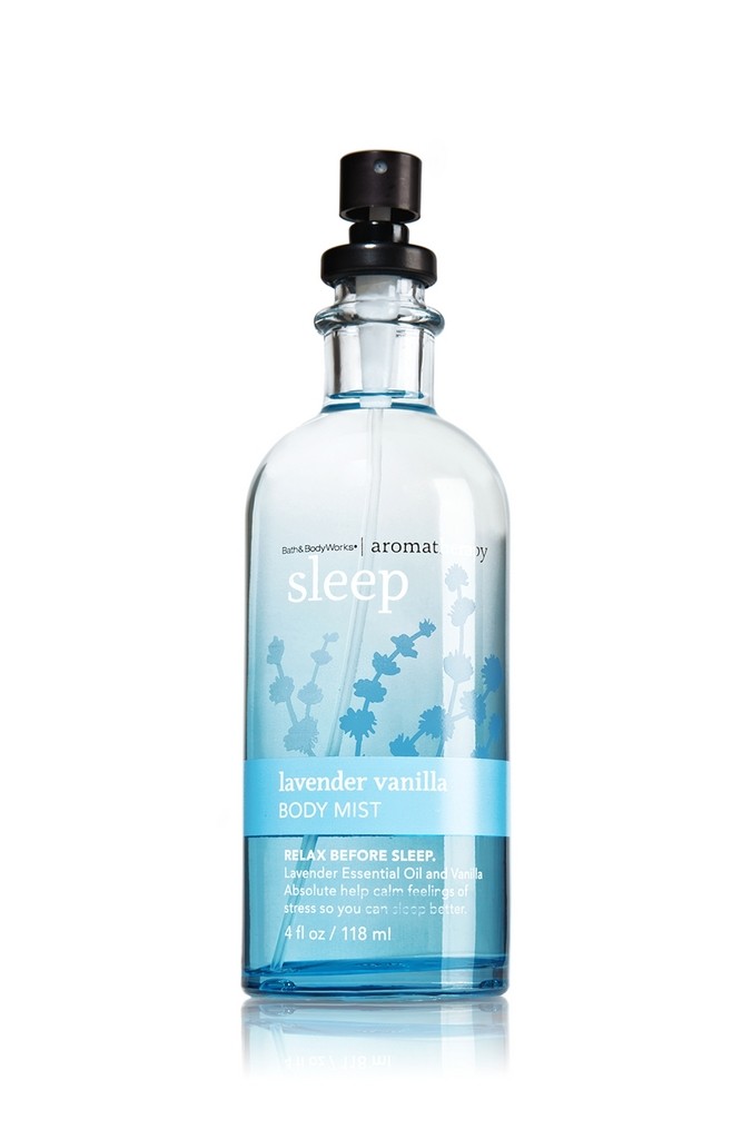 Bath & Body Works Sleep Lavender Vanilla Aromatherapy Body Mist Bath & Body BeautyAlmanac