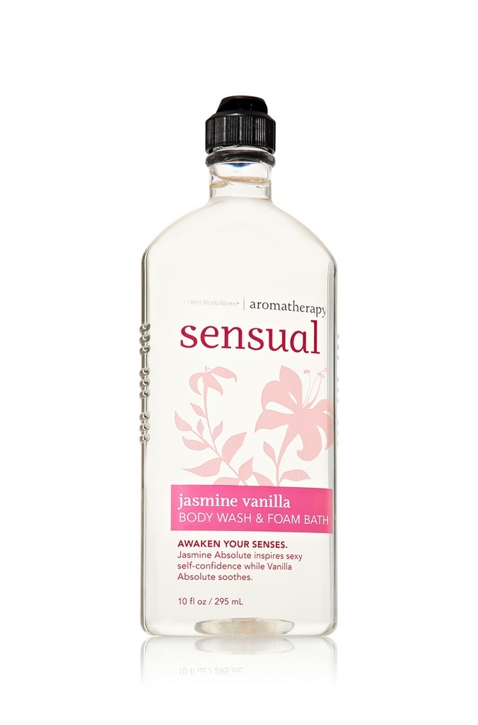 Bath And Body Works Sensual Jasmine Vanilla Aromatherapy Body Wash And Foam Bath Bath And Body 4963