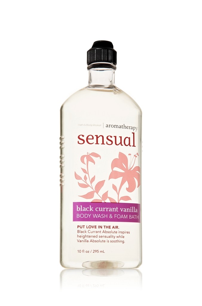 Bath And Body Works Sensual Black Currant Vanilla Aromatherapy Body