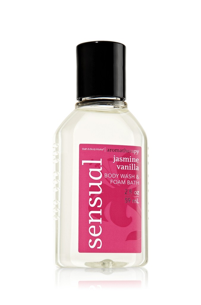 Bath & Body Works Sensual Jasmine Vanilla Aromatherapy TravelSize