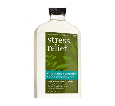 Bath & Body Works Stress Relief - Eucalyptus Spearmint Aromatherapy Body & Shine Shampoo
