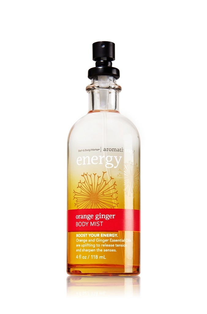 Bath & Body Works Energy Orange Ginger Aromatherapy Body Mist