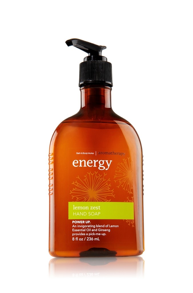 Bath & Body Works Energy Lemon Zest Aromatherapy Hand Soap Bath & Body BeautyAlmanac