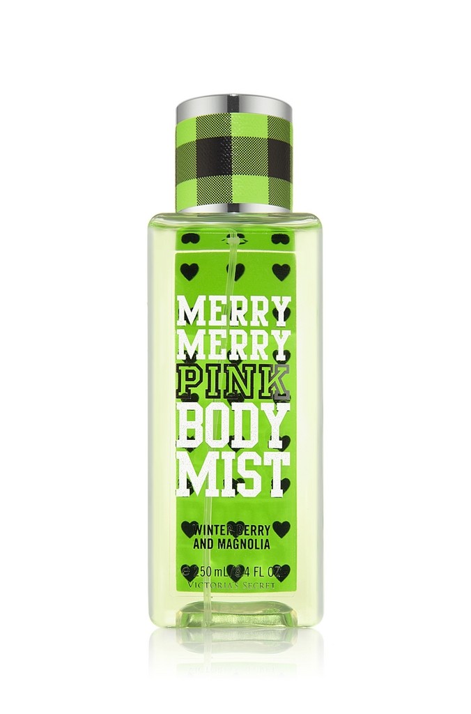 merry merry pink body mist