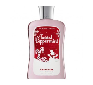 Bath & Body Works Twisted Peppermint Signature Collection Shower Gel