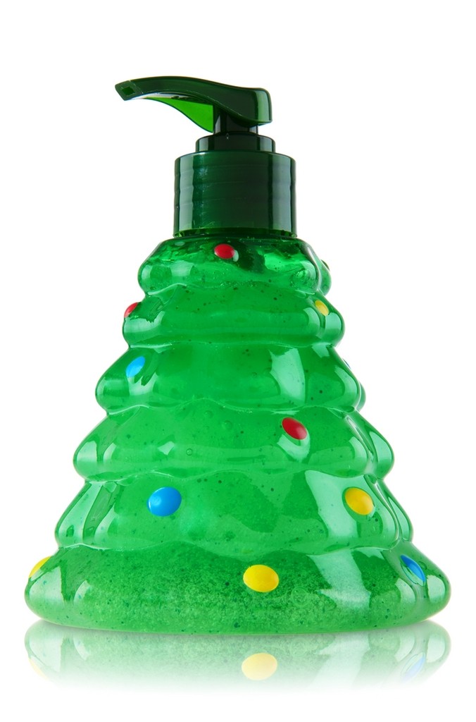 Bath & Body Works Vanilla Bean Noel AntiBacterial Holiday Tree Hand Soap Bath & Body