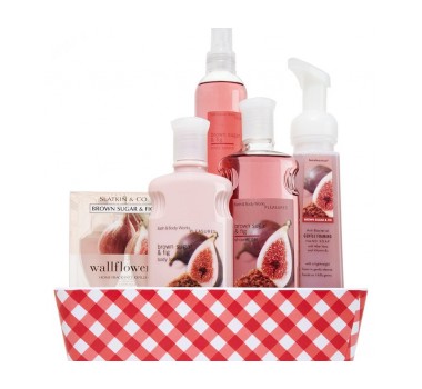 Bath & Body Works Brown Sugar & Fig Signature Collection CLASSICS Fragrance Tray