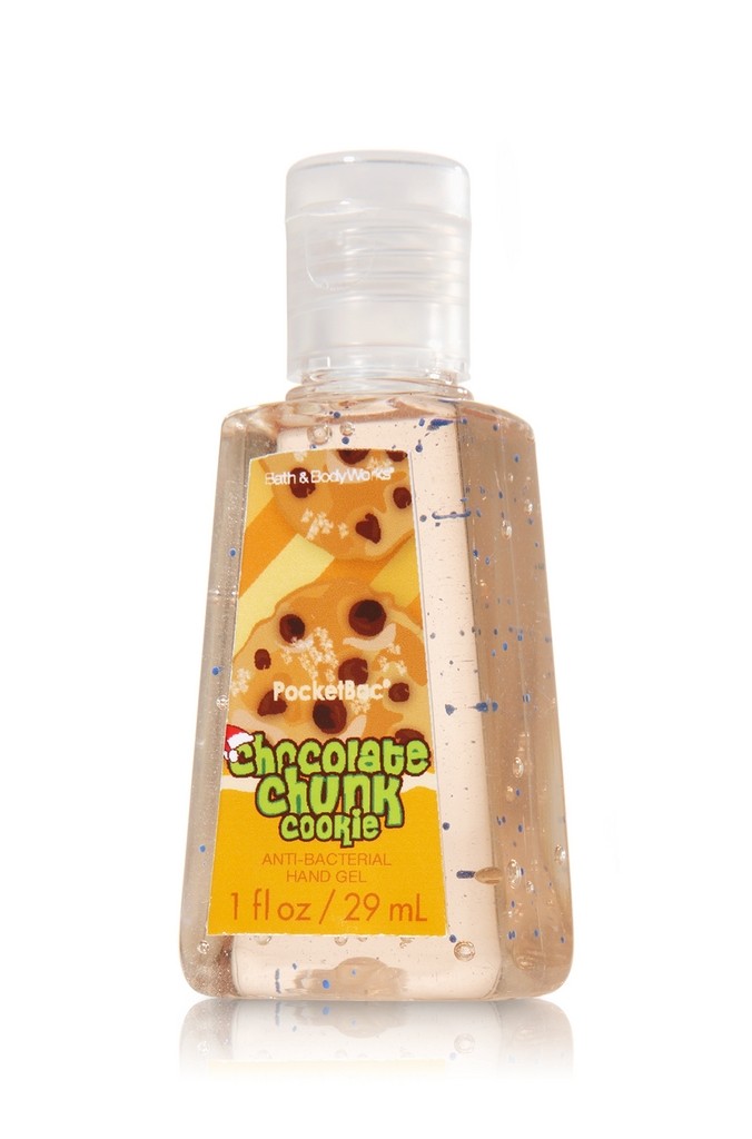 Bath body works chocolate chunk cookie anti bacterial pocketbac