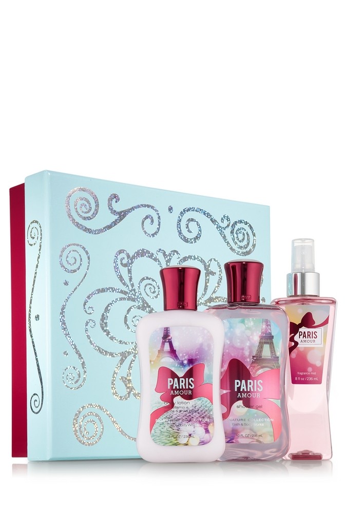 【Paris Amore】Bath&bodyworks 4本セット Bath & Body Works Paris Amour Signature Collection Signature Gift