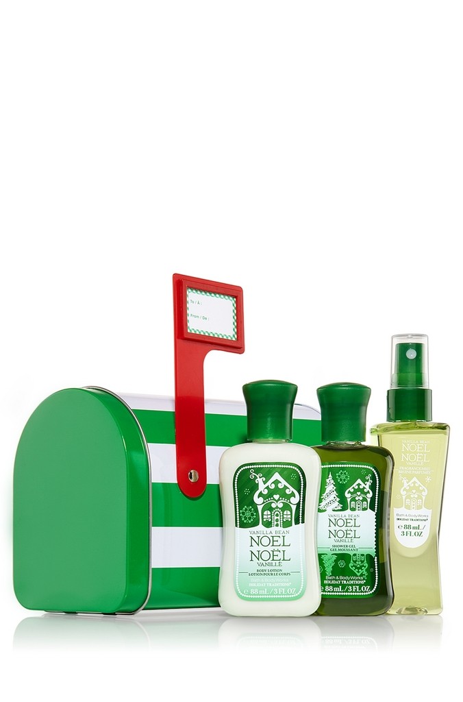 Bath &amp; Body Works Vanilla Bean Noel Signature Collection Merry Mailbox Gift Set | Bath &amp; Body