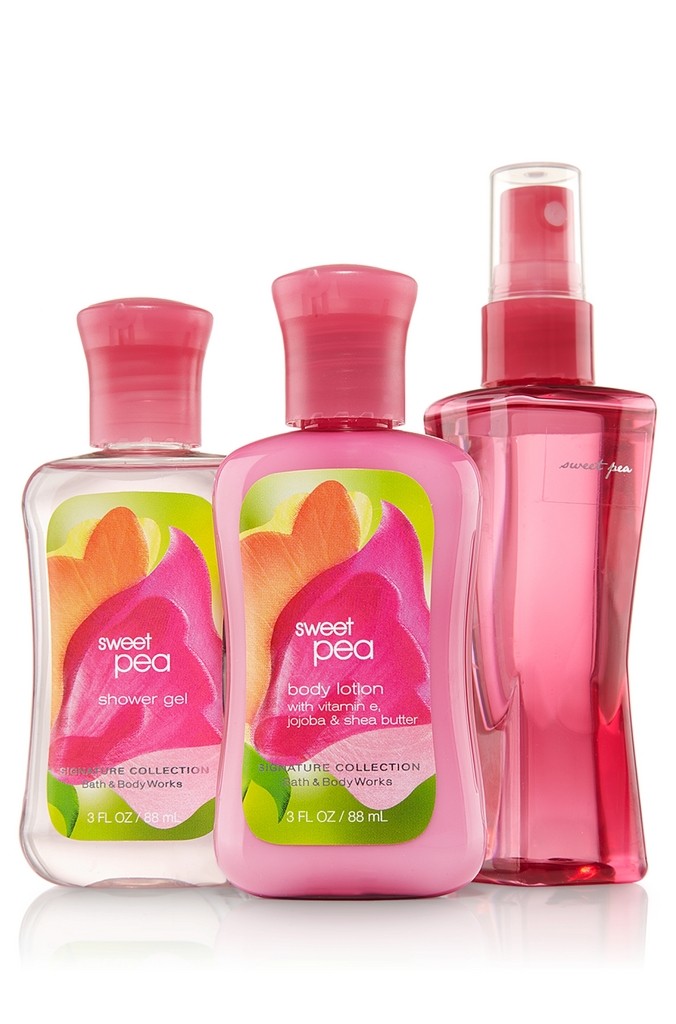 Bath & Body Works Sweet Pea® Signature Collection Travel